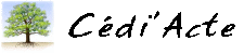 Cédi'Acte